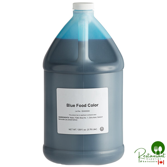 Shank's Blue Food Coloring - 1 Gallon - 4/Case