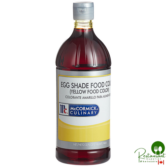 McCormick Culinary 32 fl. oz. Egg Yellow Food Color - 6/Case