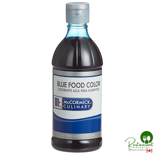 McCormick Culinary 16 fl. oz. Blue Food Color - 6/Case