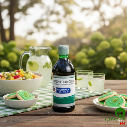 McCormick Culinary 16 fl. oz. Green Food Color - 6/Case
