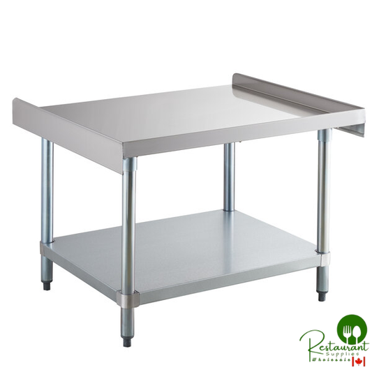 30" x 36" 16-Gauge Stainless Steel Equipment Stand with Galvanized Undershelf By Prime