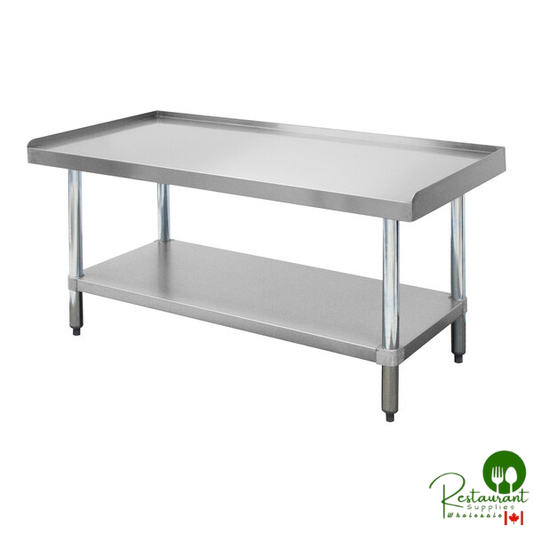 Advance Tabco EG-LG-303 30" x 36" Stainless Steel Equipment Stand with Galvanized Undershelf