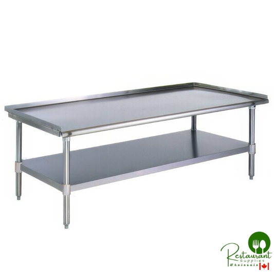 Eagle Group T2448GS 24" x 48" Stainless Steel Equipment Stand with Galvanized Undershelf