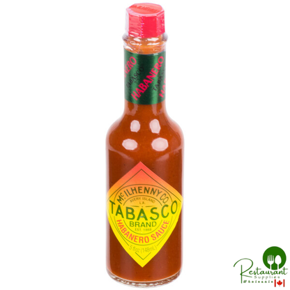 TABASCO® 5 fl. oz. Habanero Hot Sauce - 12/Case