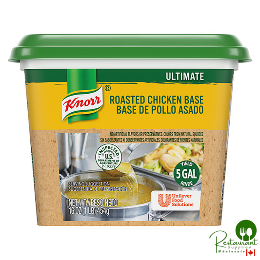 Knorr 1 lb. Ultimate Chicken Bouillon Base - 6/Case