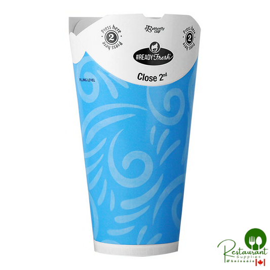 LK Packaging #ReadyFresh All-In-One Butterfly Paper Cold Cup 24 oz. - 1,152/Case