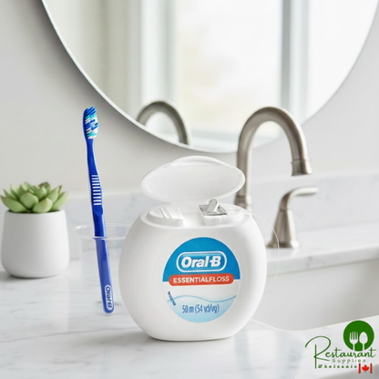 Oral-B EssentialFloss 50m Mint Dental Floss 82576 - 24/Case