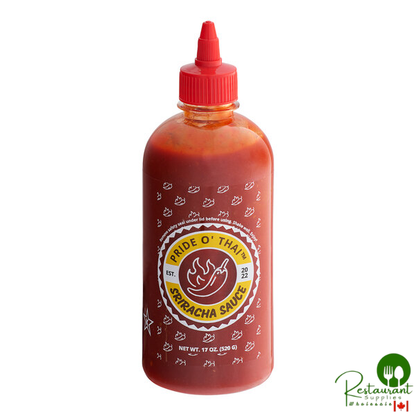 Pride O' Thai Sriracha Sauce 17 oz. - 12/Case