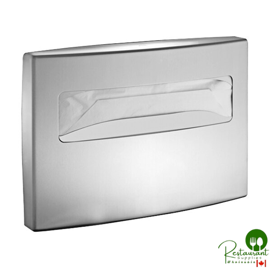 Roval 10-20477-SM Stainless Steel Surface-Mounted Toilet Seat Cover Dispenser By Prime