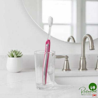 Oral-B Soft Toothbrush w/Cap for Travel Safe - 72/Case