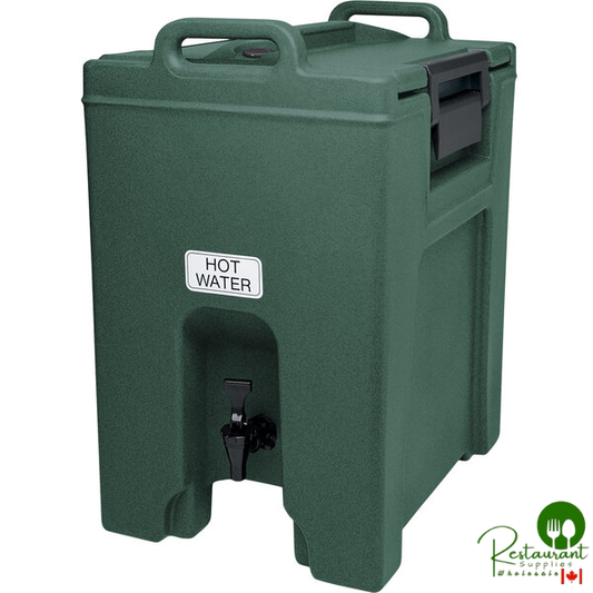 Cambro UC1000192 Ultra Camtainer® 10.5 Gallon Granite Green Insulated Beverage Dispenser