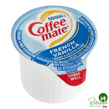 Nestle Coffee-Mate French Vanilla Single Serve Non-Dairy Creamer - 180/Case