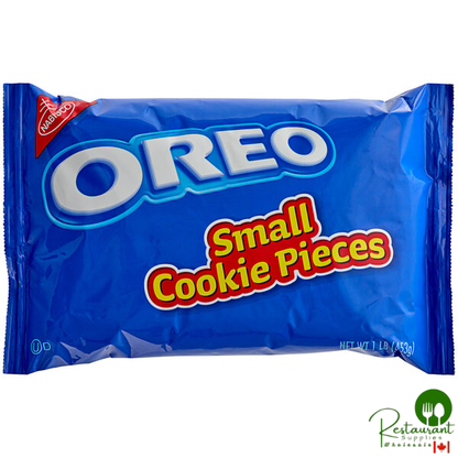 Nabisco Oreo Small Cookie Pieces 1 lb. - 24/Case