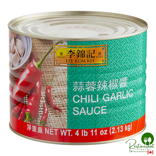 Lee Kum Kee Chili Garlic Sauce 4.69 lb. - 6/Case