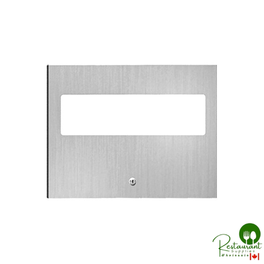 Simplicity 10-6477 Stainless Steel Recessed Toilet Seat Cover Dispenser with Satin Finish By Prime