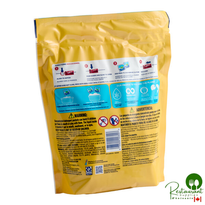 Arm & Hammer® 44-Count Sparking Clean Deep Clean Stain Formula Laundry Detergent Pods - 4/Case