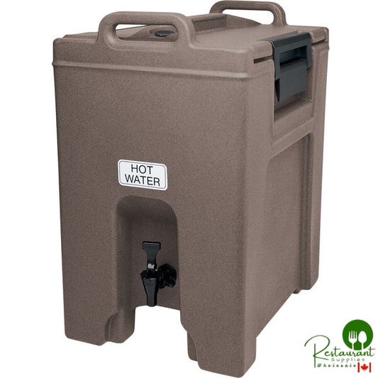 Cambro UC1000194 Ultra Camtainer® 10.5 Gallon Granite Sand Insulated Beverage Dispenser