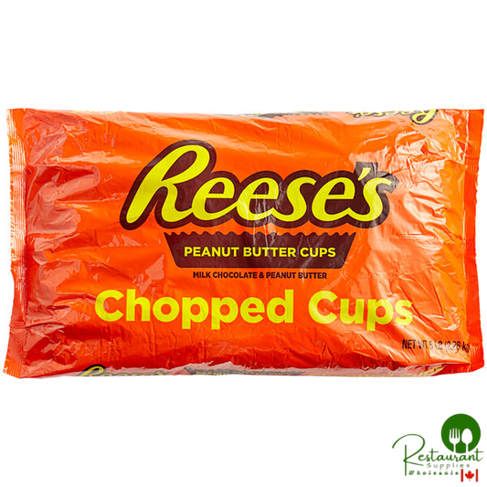 REESE'S 5 lb. Peanut Butter Cups Chopped - 4/Case