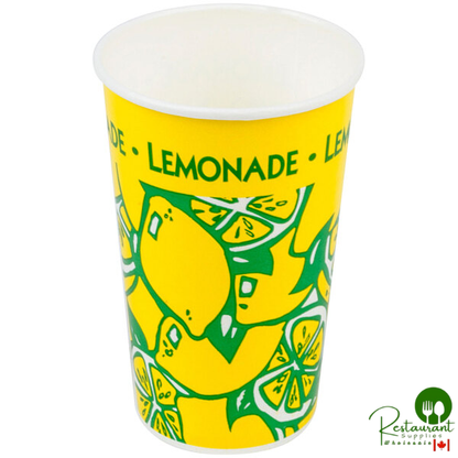 16 oz. Tall Paper Lemonade Cup - 1,000/Case