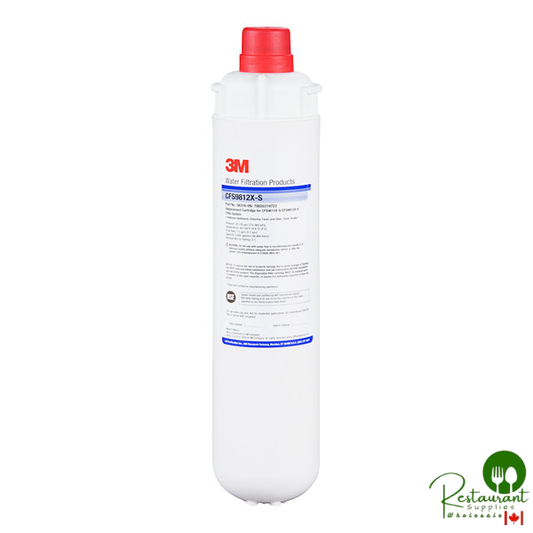 3M Water Filtration Products CFS9812X-S 14 3/8" Retrofit Sediment, Cyst, Chlorine Taste and Odor Reduction Cartridge with Scale Inhibition - 0.5 Micron, 1.5 GPM