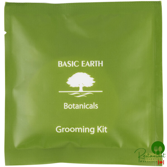 Basic Earth Botanicals Hotel and Motel Grooming Kit - 1,000/Case