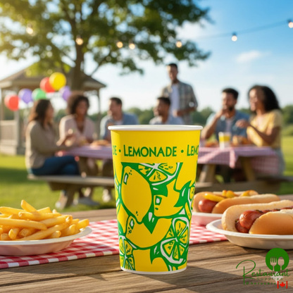 16 oz. Tall Paper Lemonade Cup - 1,000/Case