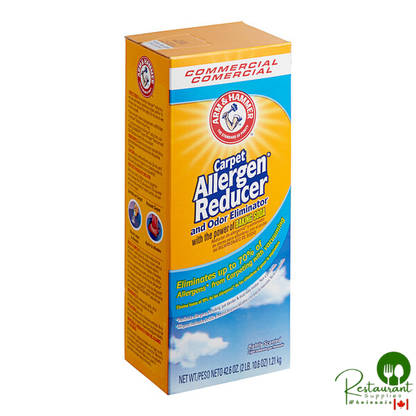 Arm & Hammer® 42.6 oz. Carpet & Room Allergen Reducer and Odor Eliminator - 9/Case