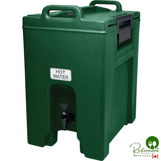 Cambro UC1000519 Ultra Camtainer® 10.5 Gallon Kentucky Green Insulated Beverage Dispenser