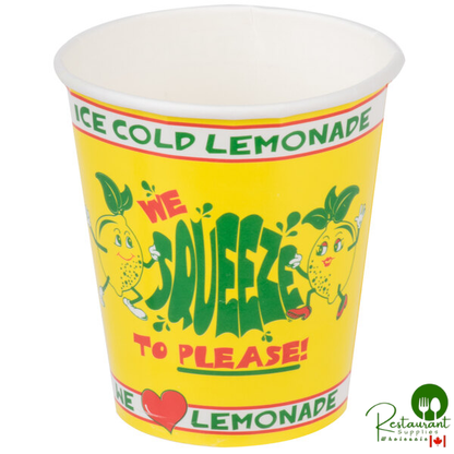 16 oz. Squat "We Squeeze to Please" Paper Cup - 1,000/Case