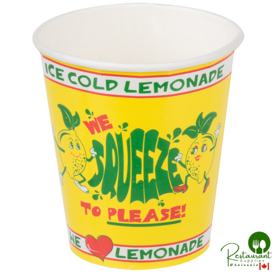 16 oz. Squat "We Squeeze to Please" Paper Cup - 1,000/Case