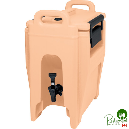 Cambro UC250157 Ultra Camtainer® 2.75 Gallon Coffee Beige Insulated Beverage Dispenser
