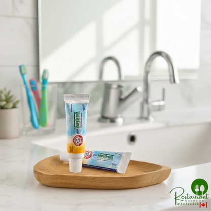 Arm & Hammer® Plus TheraBreath 0.9 oz. Anticavity Whitening Toothpaste - 72/Case