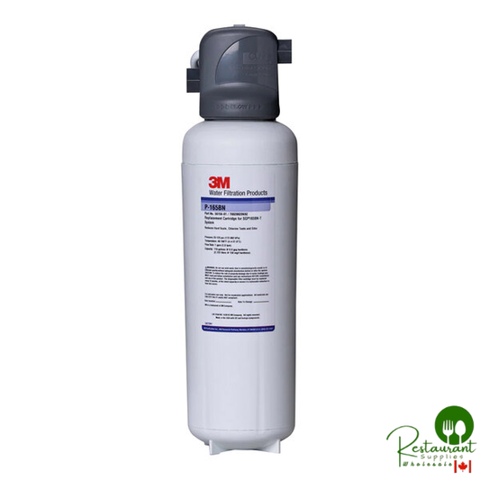 3M Water Filtration Products SGP165BN-T Single Cartridge Espresso Machine Water Filtration System - 1 GPM