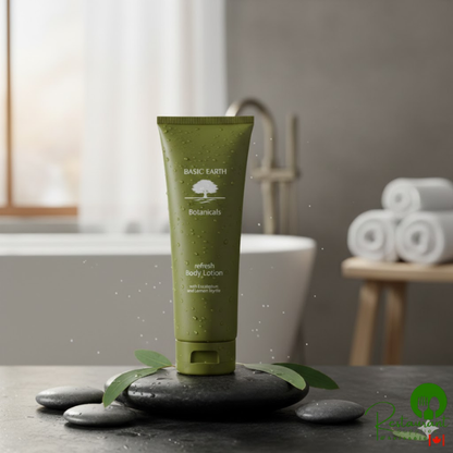 Basic Earth Botanicals Refreshing Body Lotion with Flip-Top Cap 5.1 oz. - 60/Case