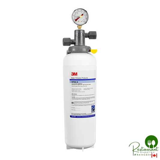 3M Water Filtration Products ICE165-S High Flow Series Water Filtration System - 3 Micron Rating and 3.34 GPM