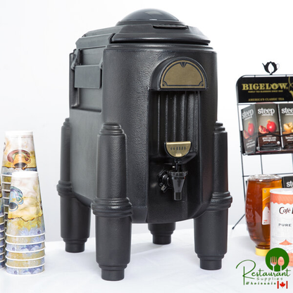 Cambro CSR3110 Camserver® 3 Gallon Black Insulated Beverage Dispenser