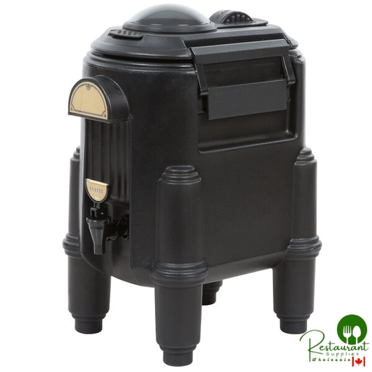 Cambro CSR3110 Camserver® 3 Gallon Black Insulated Beverage Dispenser