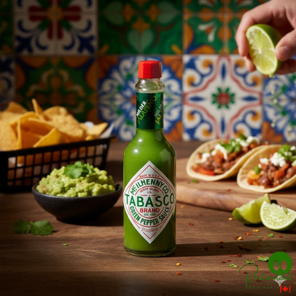 TABASCO® 2 fl. oz. Green Pepper Hot Sauce - 12/Case