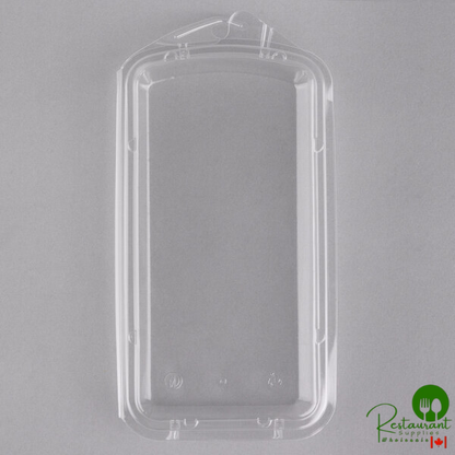 CKF Clear 1 oz. Hook Top Clamshell Herb Pack - 720/Case