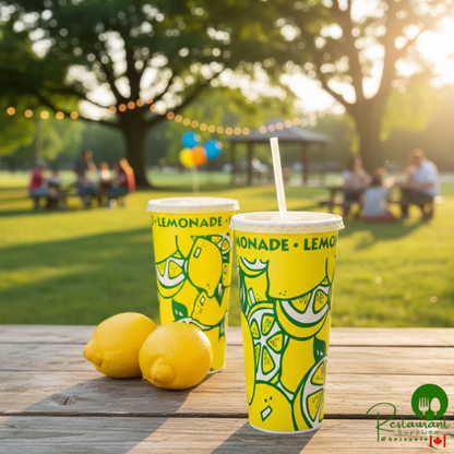 24 oz. Tall Paper Lemonade Cup - 1,000/Case