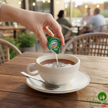 International Delight Irish Creme Single Serve Non-Dairy Creamer - 288/Case