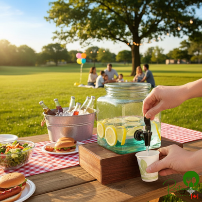 Bare by Solo R53BB-JD110 Eco-Forward 5 oz. Wax Treated Printed Paper Cold Cup - 3,000/Case