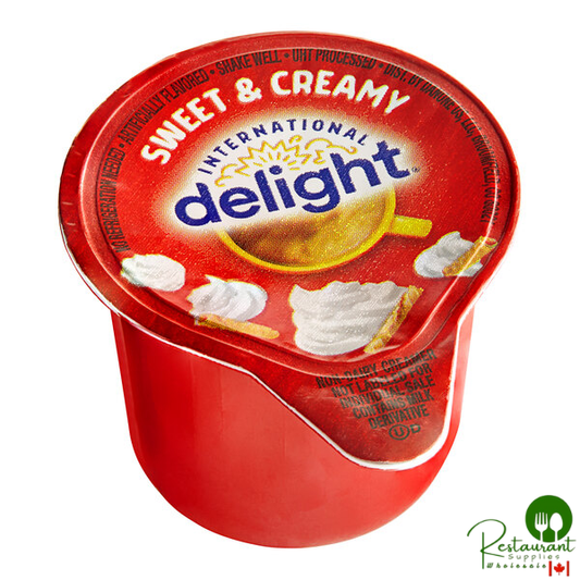 International Delight Sweet & Creamy Single Serve Non-Dairy Creamer - 288/Case