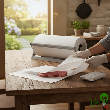 24" x 1000' 47/7 lb. Premium Freezer Paper Roll By Prime