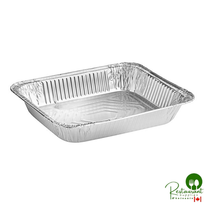 Western Plastics 5122 Half Size Foil Steam Table Pan Medium 2 3/16" Depth - 100/Case