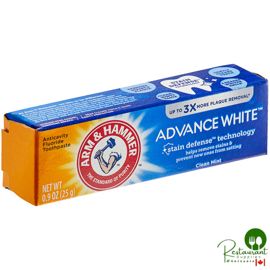Arm & Hammer® Advance White Extreme Whitening 0.9 oz. Toothpaste - 72/Case