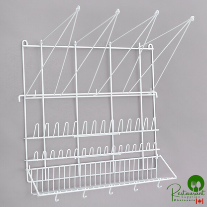Schneider 169002 19 5/8" x 19 5/8" Plasticized Wire Pastry Bag and Tip Drying Rack