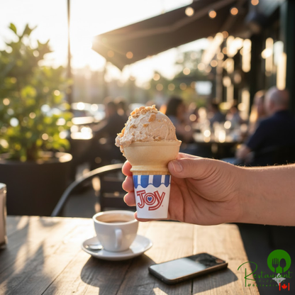 JOY #30 Flat Bottom Jacketed Cake Cone - 750/Case