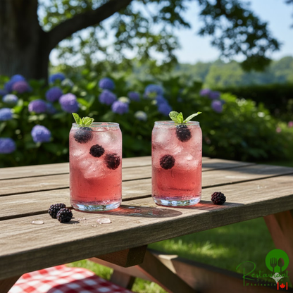 Torani Puremade Blackberry Flavoring Syrup 750 mL Plastic Bottle - 4/Case