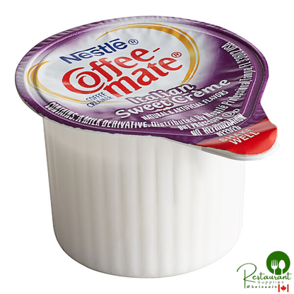 Nestle Coffee-Mate Italian Sweet Creme Single Serve Non-Dairy Creamer - 180/Case